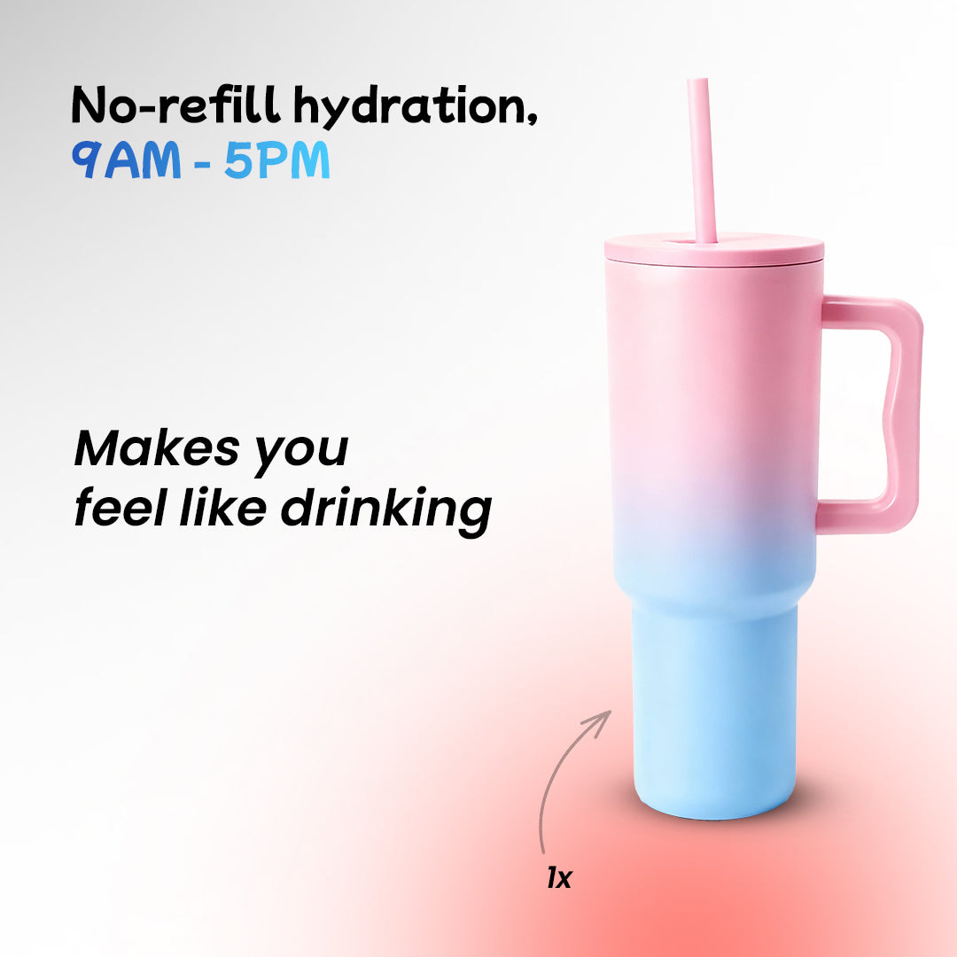 Drink-me water tumbler