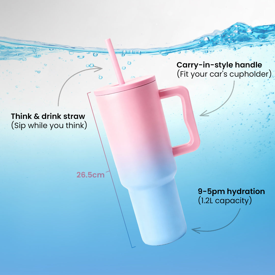 Drink-me water tumbler